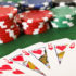 Παιχνίδι πόκερ χαρτιά και μάρκες